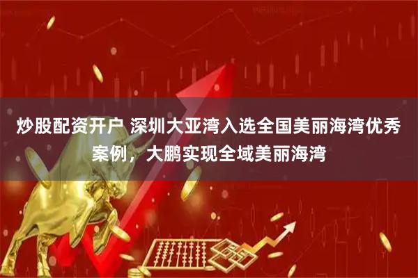 炒股配资开户 深圳大亚湾入选全国美丽海湾优秀案例，大鹏实现全域美丽海湾